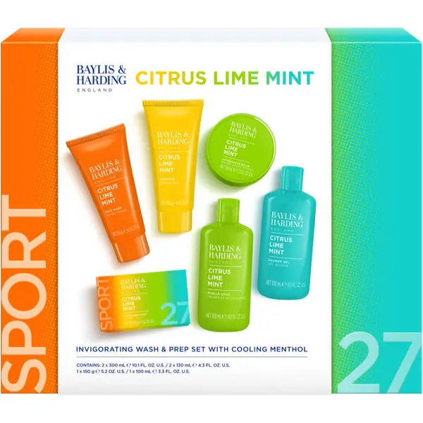 Baylis & Harding Baylis & Harding Men's Citrus Lime & Mint подаръчен комплект за мъже