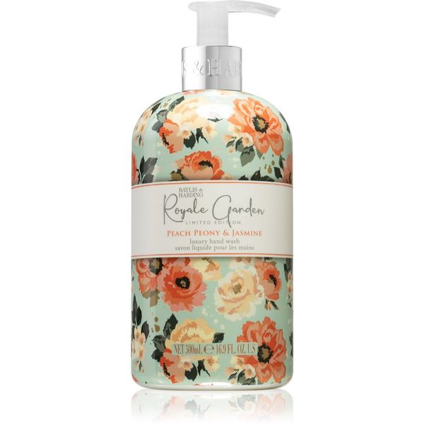 Baylis & Harding Baylis & Harding Royale Garden Peach, Peony & Jasmine течен сапун за ръце 500 мл.