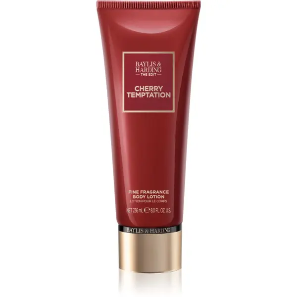 Baylis & Harding Baylis & Harding The Edit Cherry Temptation парфюмирано мляко за тяло за жени Cherry, Jasmin & Sandalwood 236 мл.