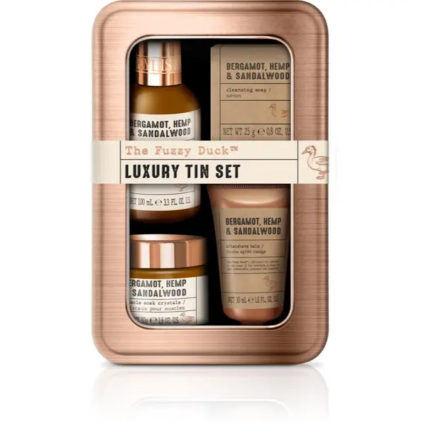 Baylis & Harding Baylis & Harding The Fuzzy Duck Bergamot, Hemp & Sandalwood коледен подаръчен комплект за мъже