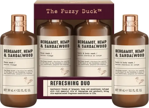 Baylis & Harding Baylis & Harding The Fuzzy Duck Bergamot, Hemp & Sandalwood подаръчен комплект за мъже