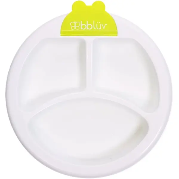 BBLÜV BBLÜV Platö разделена чиния Lime 1 бр.