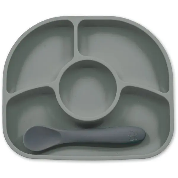 BBLÜV BBLÜV Yümi разделена чиния Grey 1 бр.