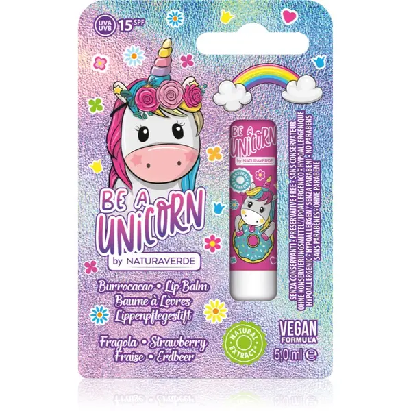 Be a Unicorn Be a Unicorn Naturaverde Lip Balm балсам за устни за деца 1 бр.