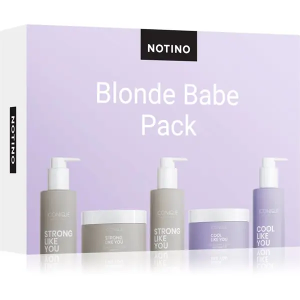 Beauty Beauty Discovery Box Notino Blonde Babe Pack (ICONIQUE Professional) комплект за жени
