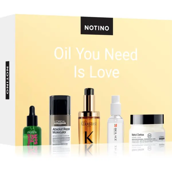 Beauty Beauty Discovery Box Notino Oil You Need Is Love комплект за всички видове коса