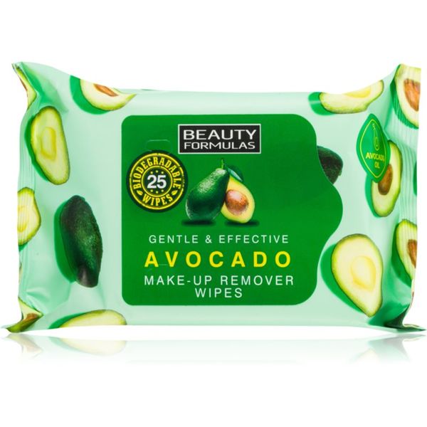 Beauty Formulas Beauty Formulas Avocado мокри кърпички 25 бр.