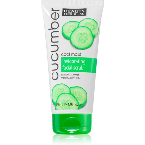 Beauty Formulas Beauty Formulas Cucumber освежаващ пилинг за лице 150 мл.