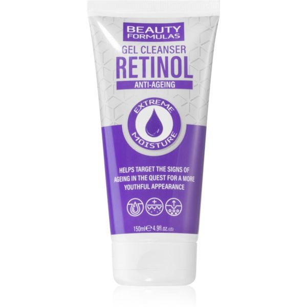 Beauty Formulas Beauty Formulas Retinol дълбоко почистващ гел против бръчки 150 мл.