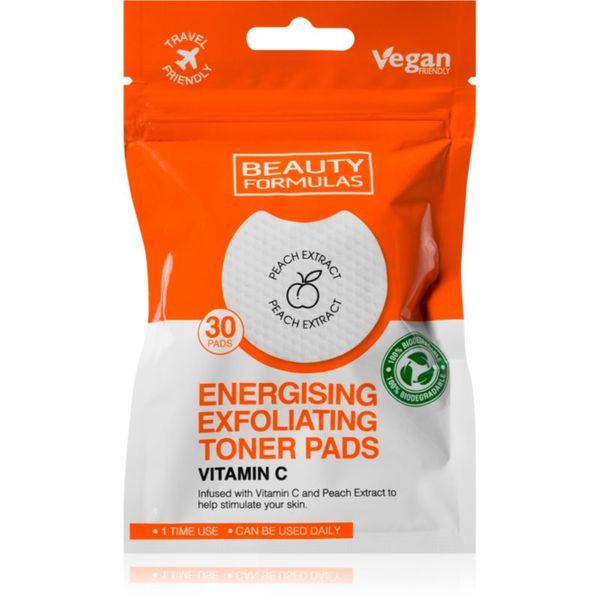 Beauty Formulas Beauty Formulas Vitamin C тампони за почистване на грим 30 бр.