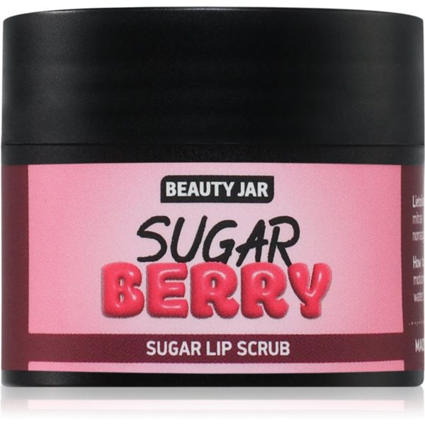 Beauty Jar Beauty Jar Berry Sugar пилинг за устни с какаово масло и витамин E 15 мл.