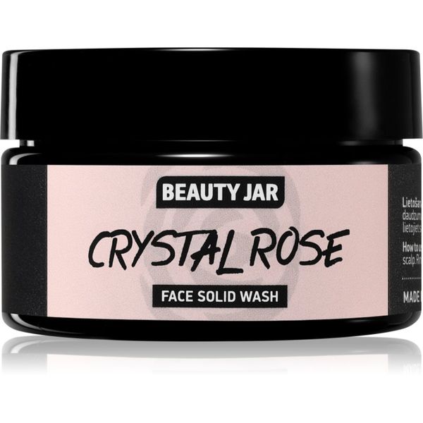 Beauty Jar Beauty Jar Crystal Rose почистващ сапун за лице за озаряване на лицето 25 гр.