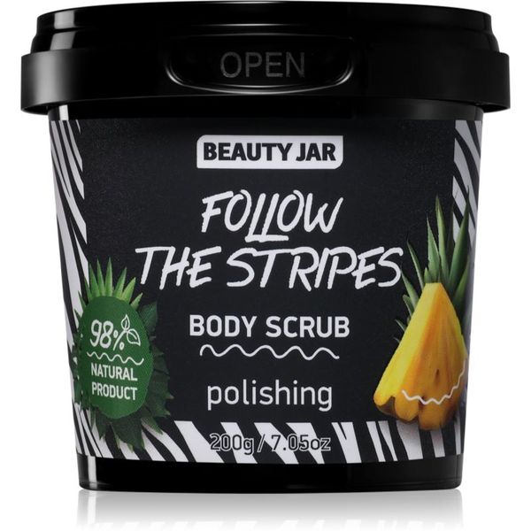 Beauty Jar Beauty Jar Follow The Stripes пилинг за тяло с кокосово масло 200 гр.