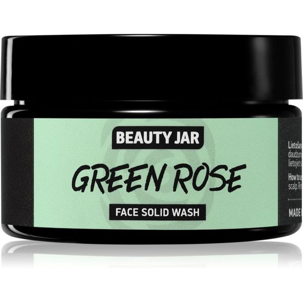 Beauty Jar Beauty Jar Green Rose почистващ сапун за лице с ексфолиращо действие 25 гр.