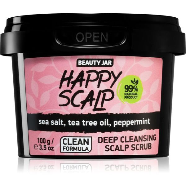 Beauty Jar Beauty Jar Happy Scalp почистващ пилинг за мазна кожа на скалпа 100 гр.