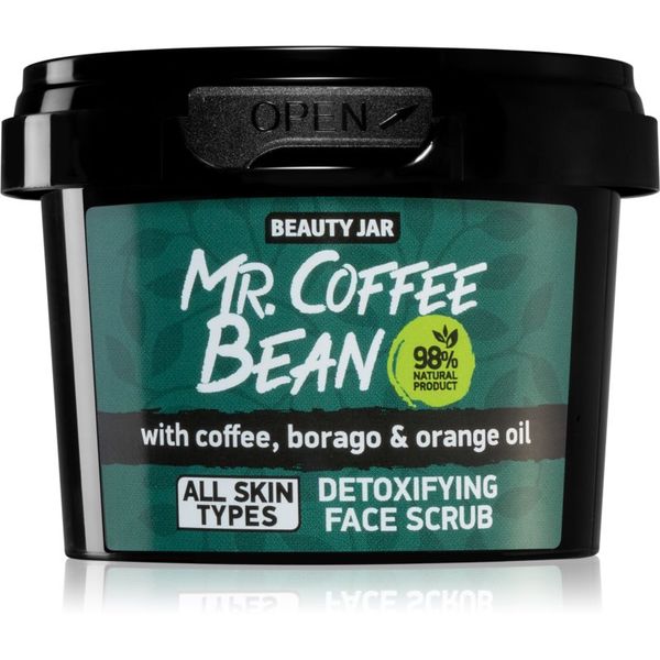 Beauty Jar Beauty Jar Mr. Coffee Bean почистващ пилинг за лице 50 гр.