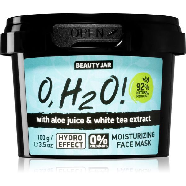 Beauty Jar Beauty Jar O, H2O! хидратираща маска за лице с алое вера 120 гр.