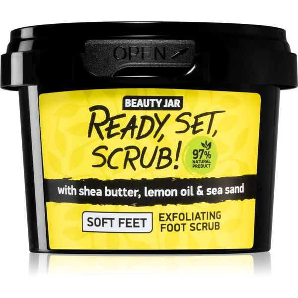 Beauty Jar Beauty Jar Ready, Set, Scrub! захарен пилинг за ходила 135 гр.