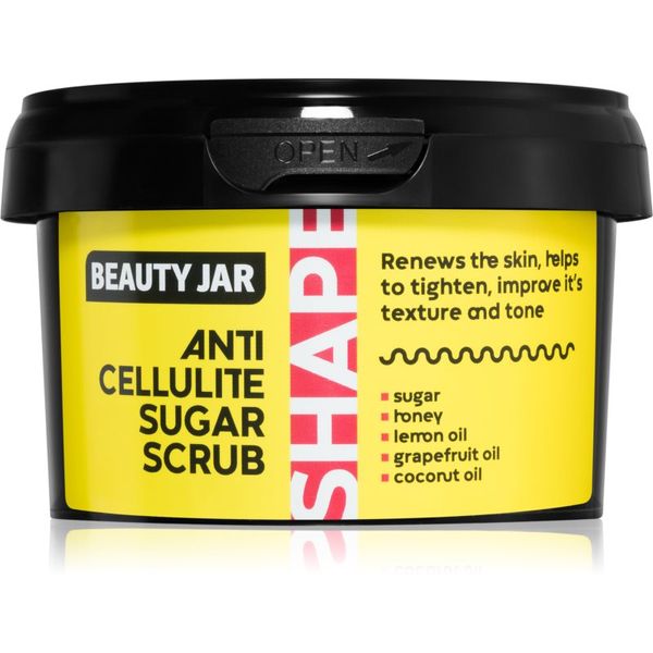 Beauty Jar Beauty Jar Shape захарен скраб за тяло против целулит 250 гр.