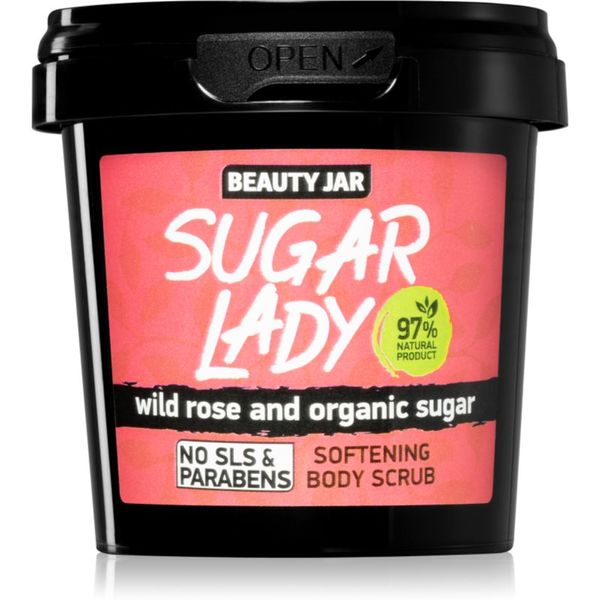 Beauty Jar Beauty Jar Sugar Lady пилинг за тяло с аромат на малини 180 гр.