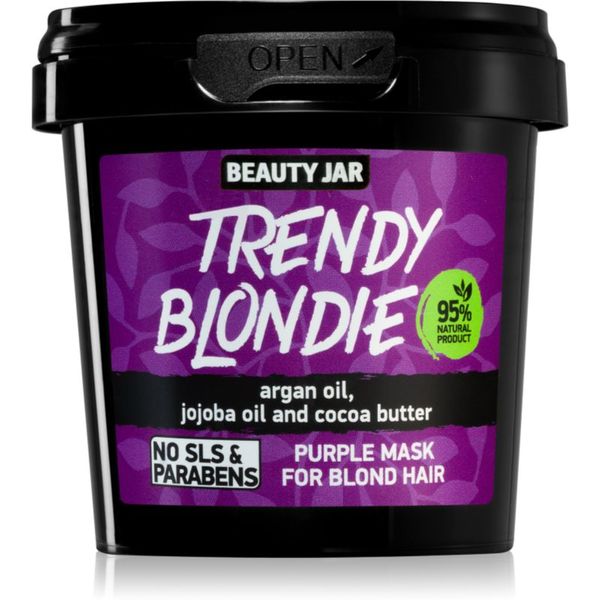 Beauty Jar Beauty Jar Trendy Blondie естествено неутрализираща маска за руса коса 150 мл.