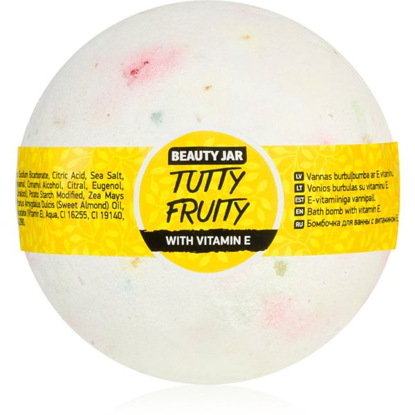 Beauty Jar Beauty Jar Tutty Fruity бомбичка за вана с витамин Е 150 гр.