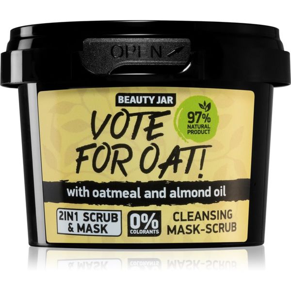 Beauty Jar Beauty Jar Vote For Oat! пилинг и маска 2 в 1 120 гр.