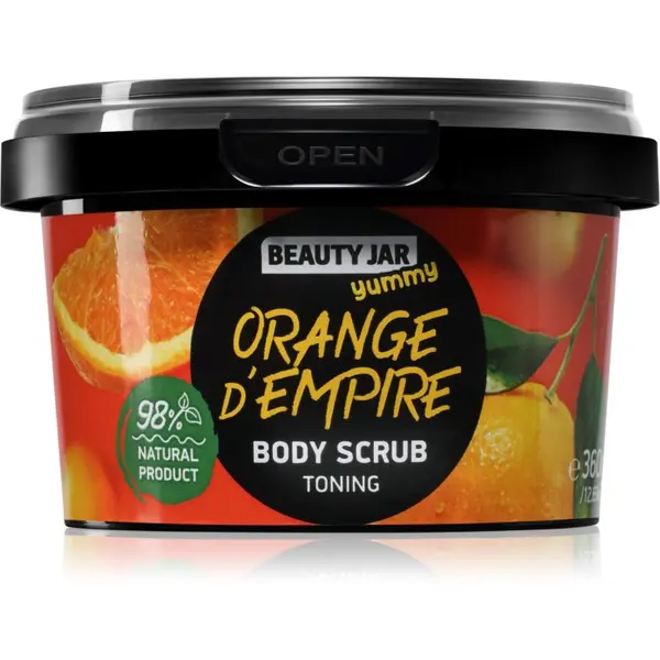 Beauty Jar Beauty Jar Yummy Orange d'Empire фин пилинг с освежаващ ефект 360 гр.