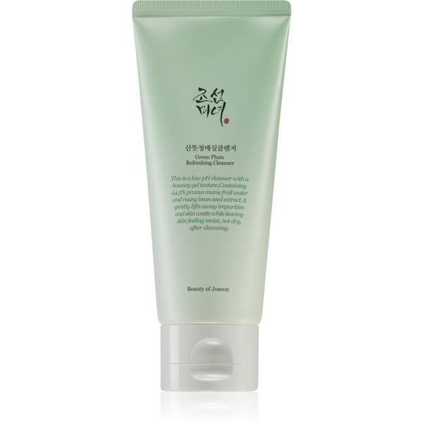 Beauty Of Joseon Beauty Of Joseon Green Plum Refreshing Cleanser нежен почистващ пенлив крем с хидратиращ ефект 100 мл.