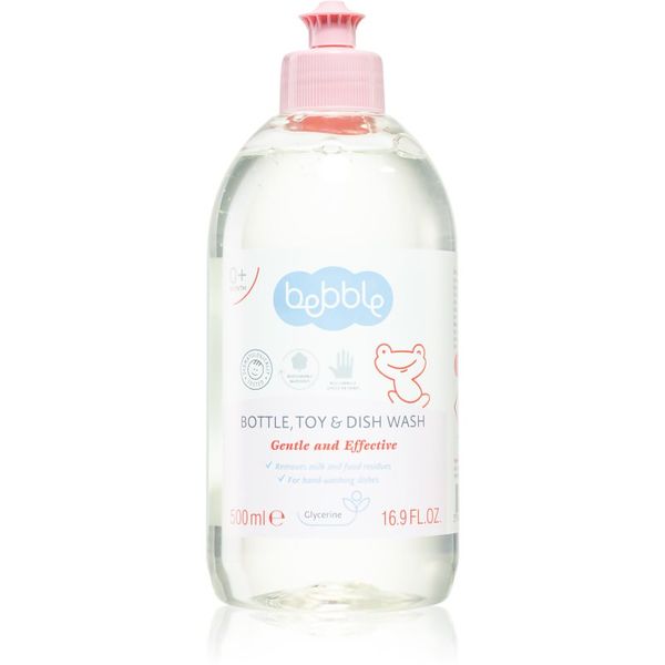 Bebble Bebble Bottle, Toy & Dish Wash почистващ препарат за бебешки аксесоари 500 мл.