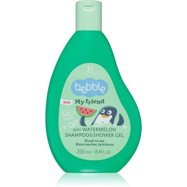 Bebble Bebble Strawberry Shampoo & Shower Gel Watermelon шампоан и душ гел 2 в 1 за деца 250 мл.