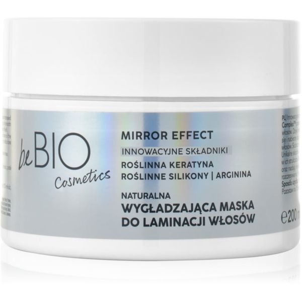 beBIO beBIO Baby Hair Complex Mirror Effect изглаждаща маска за непокорна коса 200 мл.