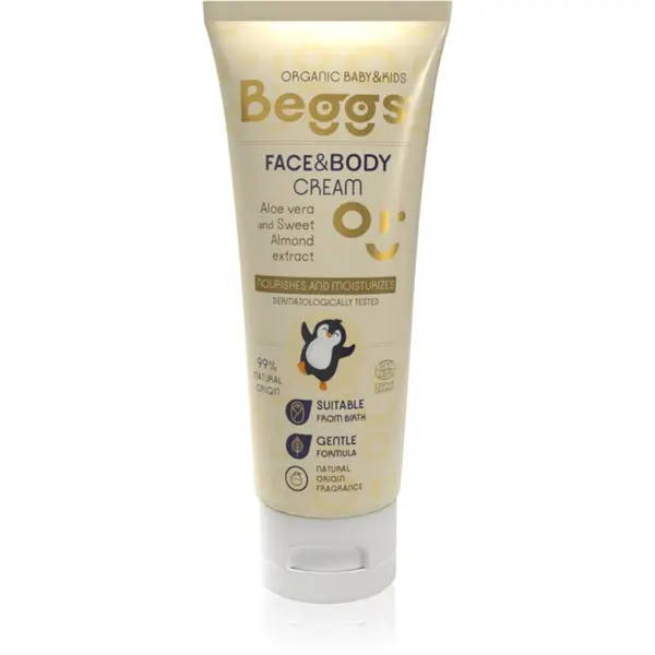 Beggs Beggs Face & Body Cream крем за деца за тяло и лице 75 мл.