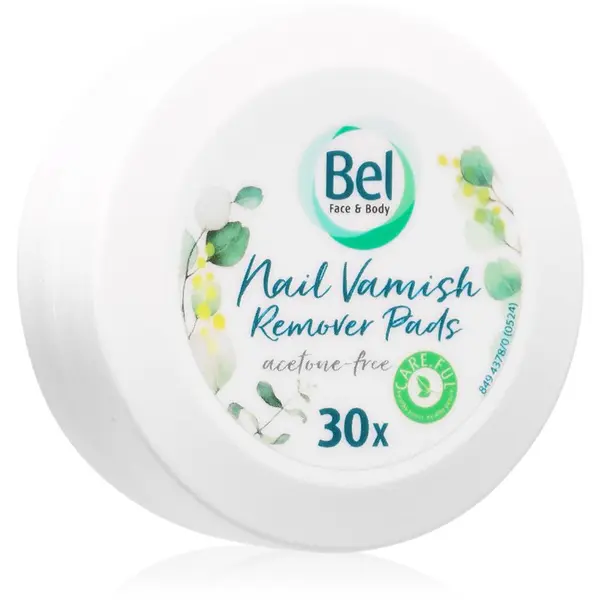Bel Bel Face & Body лакочистител без мирис 30 бр.