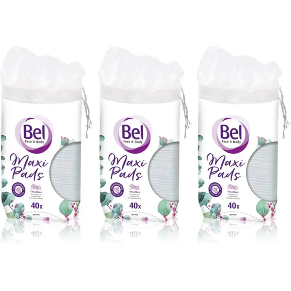 Bel Bel Face & Body Maxi Pads тампони за почистване на грим 3x40 бр.