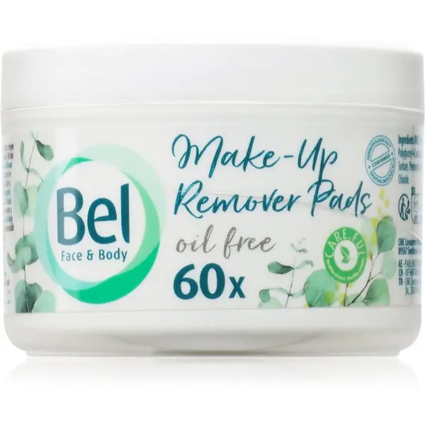 Bel Bel Face & Body тампони за почистване на грим с алое вера 60 бр.