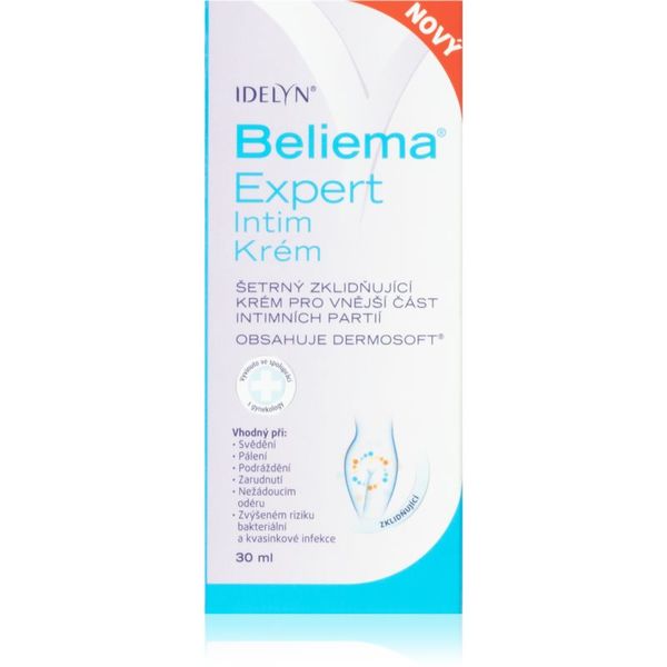 Beliema Beliema Expert Intimate cream intimate health успокояващ крем за интимните части 30 мл.
