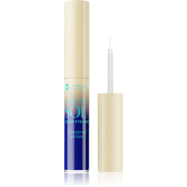 Bell Bell HYPOallergenic Aura Del Sol прецизна водоустойчива очна линия цвят 02 Cobalt 4 гр.