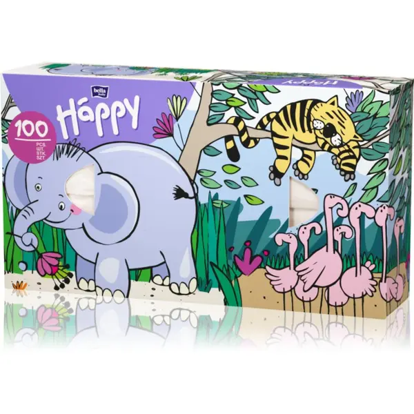 BELLA BELLA Baby Happy Paper Tissues хартиени кърпички 100 бр.