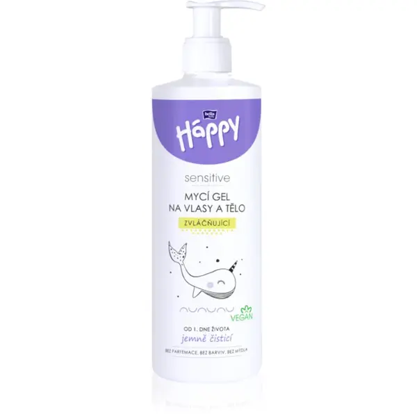 BELLA BELLA Baby Happy Sensitive миещ гел за тяло и коса за деца 400 мл.