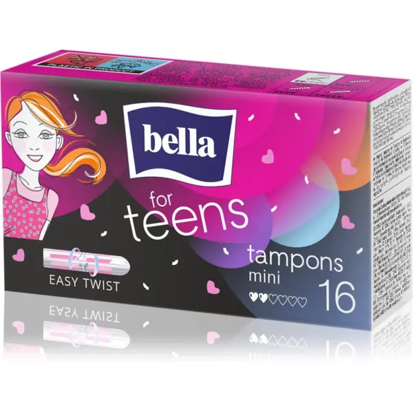 BELLA BELLA For Teens Tampons тампони Mini 16 бр.