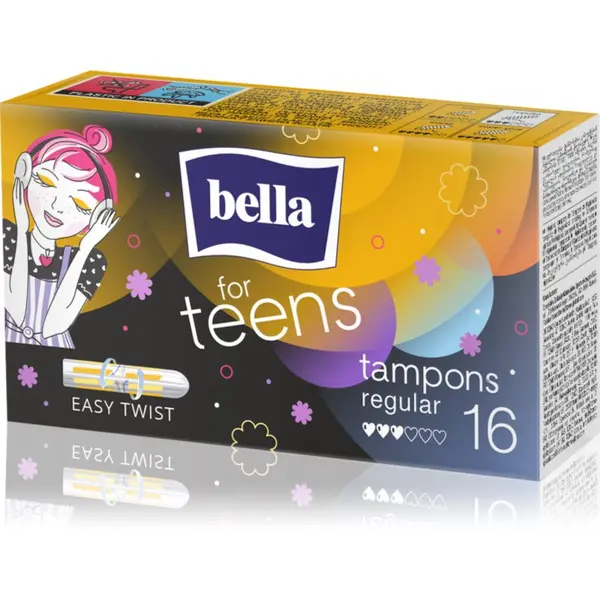 BELLA BELLA For Teens Tampons тампони Regular 16 бр.