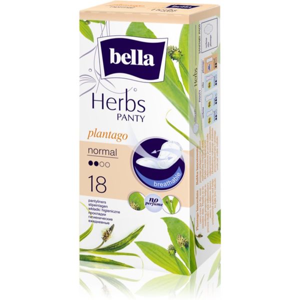 BELLA BELLA Herbs Plantago дамски превръзки без парфюм 18 бр.