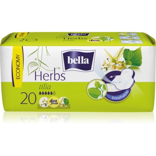 BELLA BELLA Herbs Tilia санитарни кърпи 20 бр.