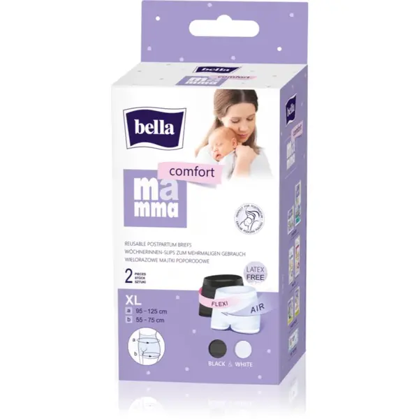 BELLA BELLA Mamma Comfort следродилни бикини и боксерки размер XL 2 бр.