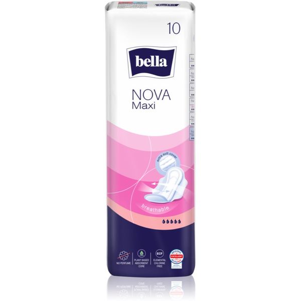 BELLA BELLA Nova Maxi санитарни кърпи 10 бр.