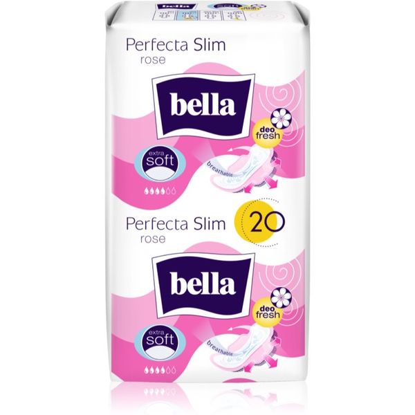 BELLA BELLA Perfecta Slim Rose санитарни кърпи 20 бр.
