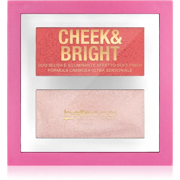 bellaoggi bellaoggi Cheek & Bright озаряващ руж цвят Posh Rose 5 гр.