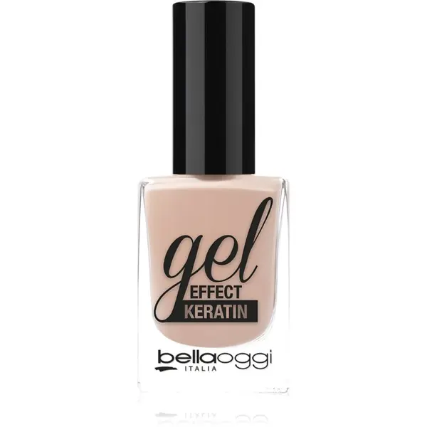 bellaoggi bellaoggi Gel Effect Keratin Nail Polish лак за нокти цвят Nude Look 10 мл.