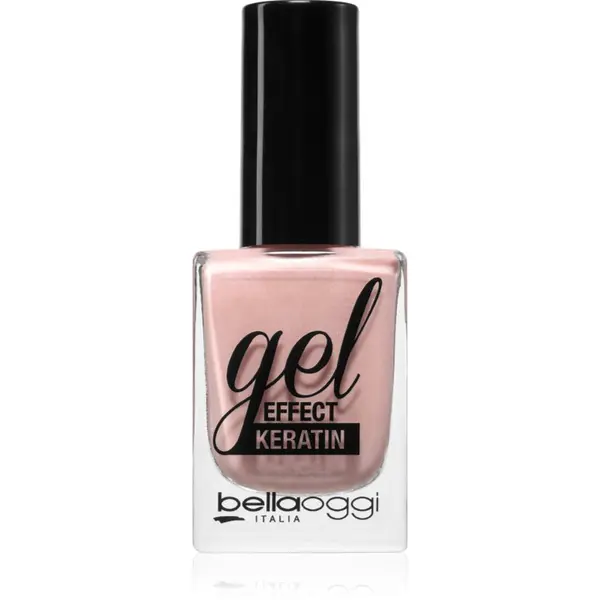 bellaoggi bellaoggi Gel Effect Keratin Nail Polish лак за нокти цвят Pearl Rose 10 мл.